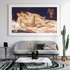The Sleepers Oil Painting Reproduction (Gustave Courbet, 1866)