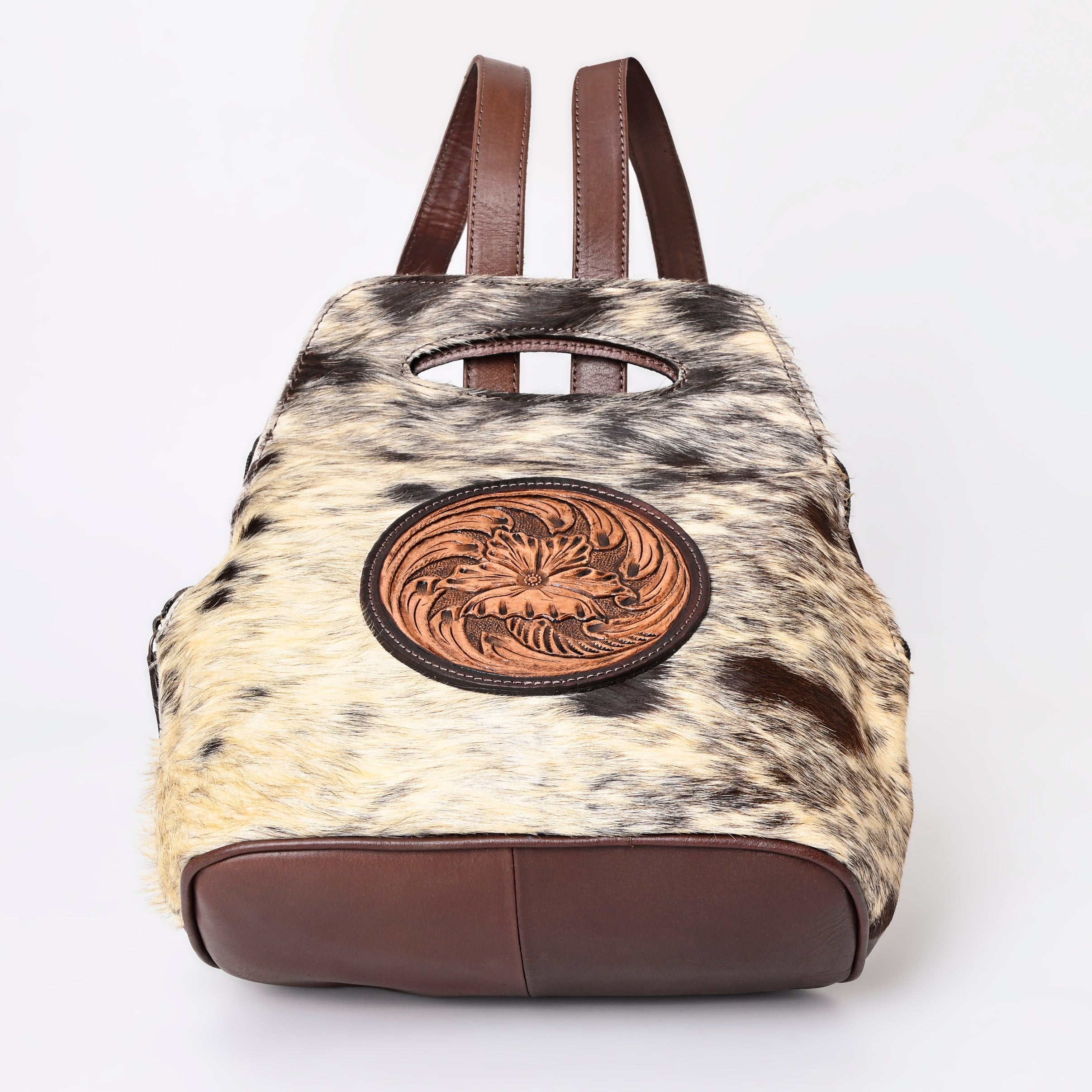Montana West 100% Genuine Hair-On Cowhide Leather Backpack - Cowgirl Wear