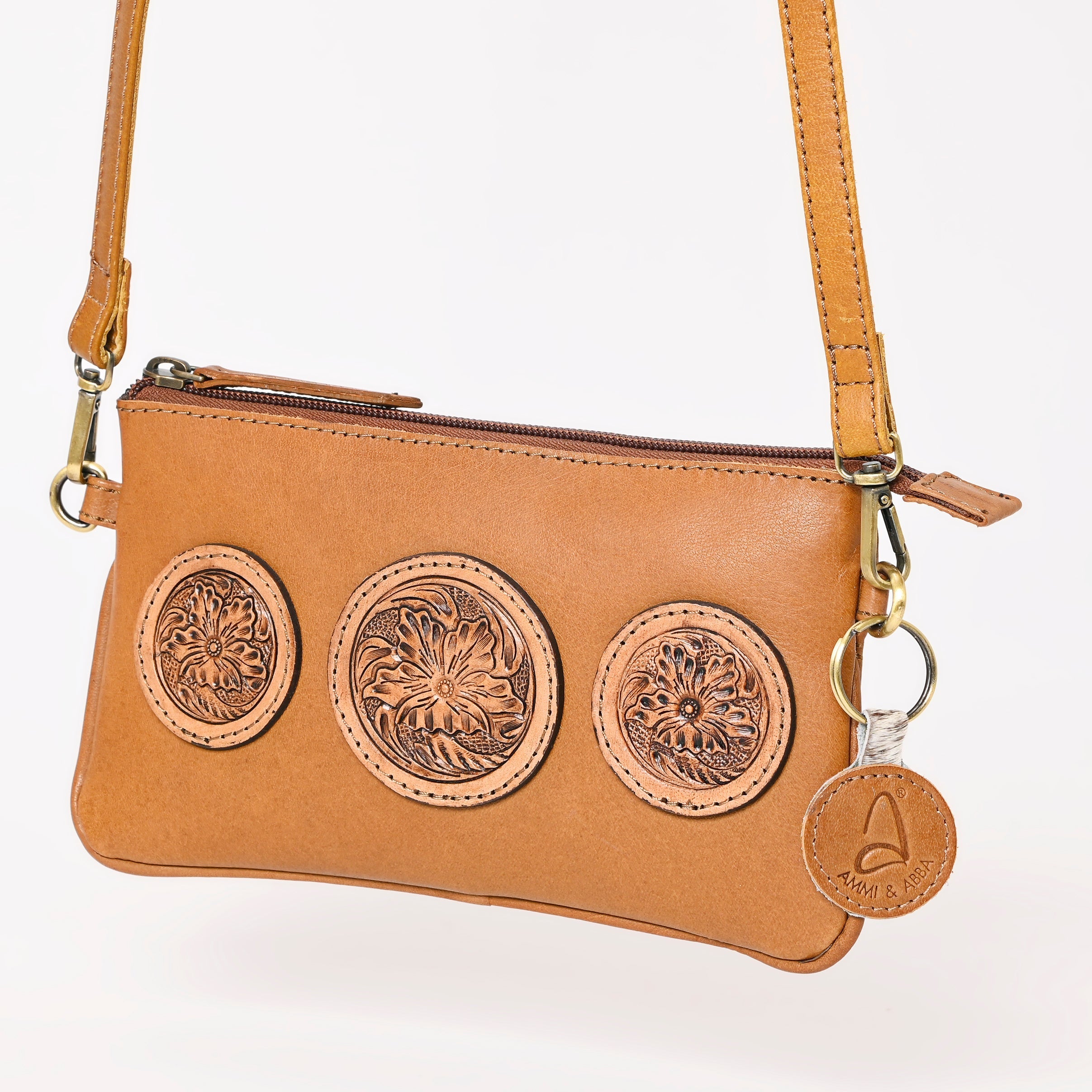 Montana West Genuine Oily Calf Collection Clutch/Crossbody - Cowgirl Wear