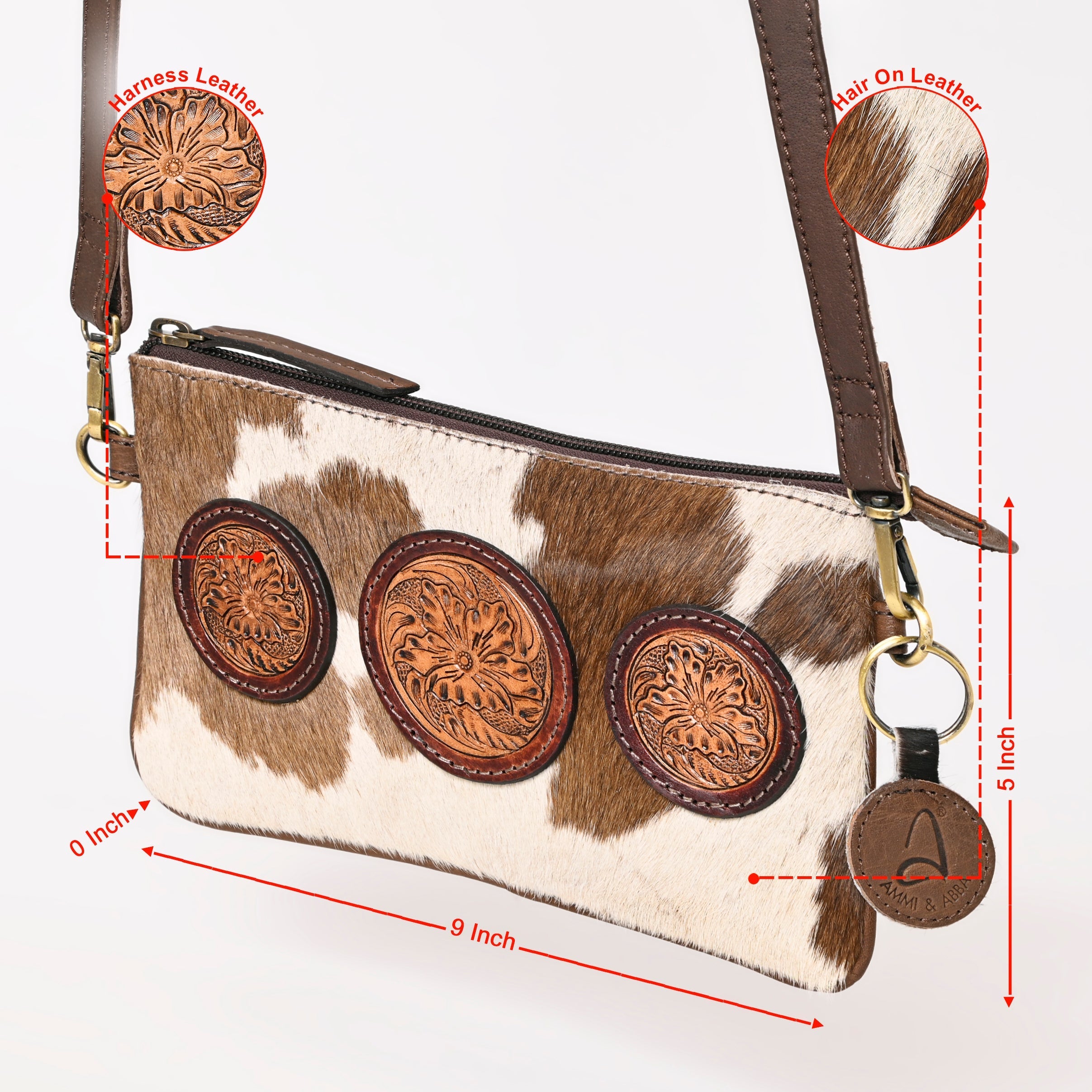 Montana West Hair-On Cowhide Collection Clutch/Crossbody - Cowgirl Wear